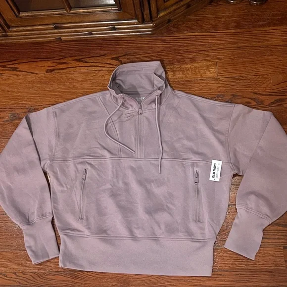 Old Navy Dynamic Fleece Half Zip Sweatshirt - Picture 6 of 7